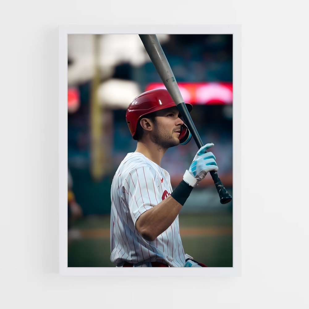 Poster Trea turner – affiche Baseball (vue 3)